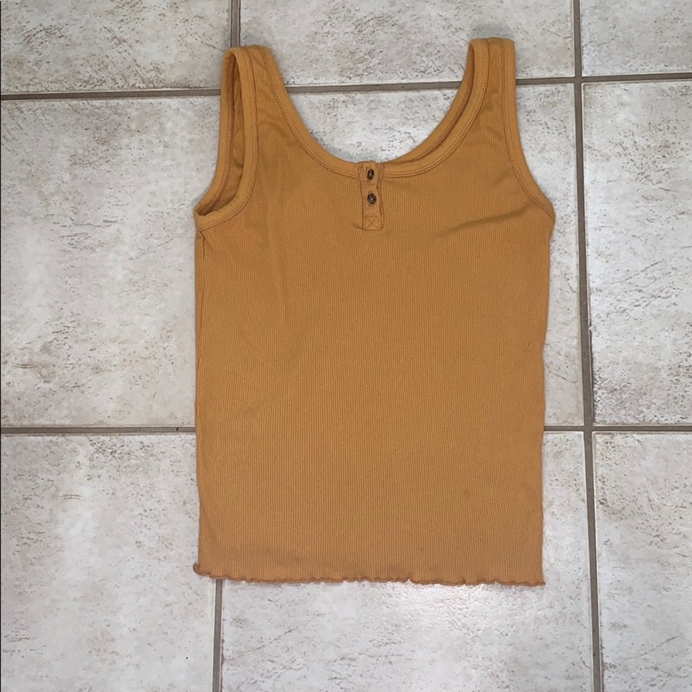 Yellow tank top